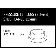 Marley Solvent Stub Flange 125mm - 826.125